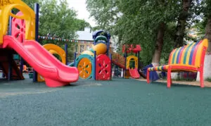 Покрытие из резиновой крошки