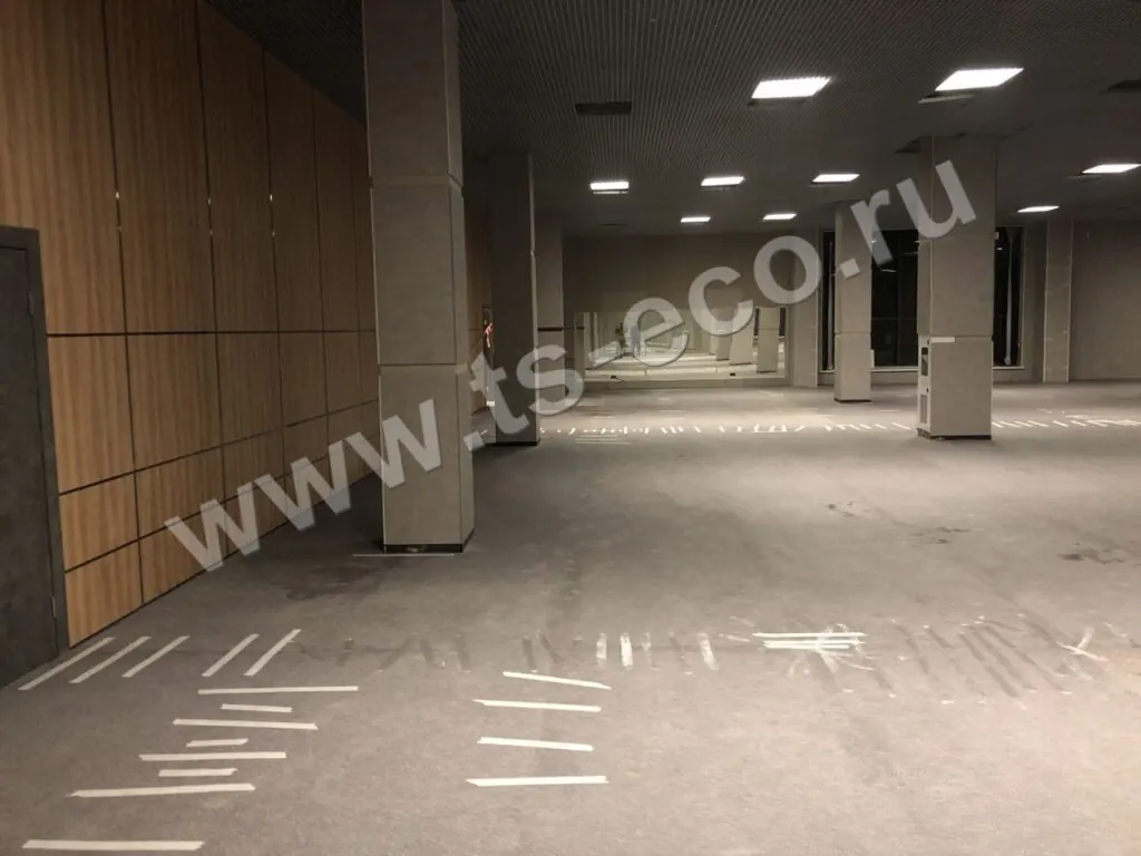 монтаж резинового покрытия для тренажерного зала