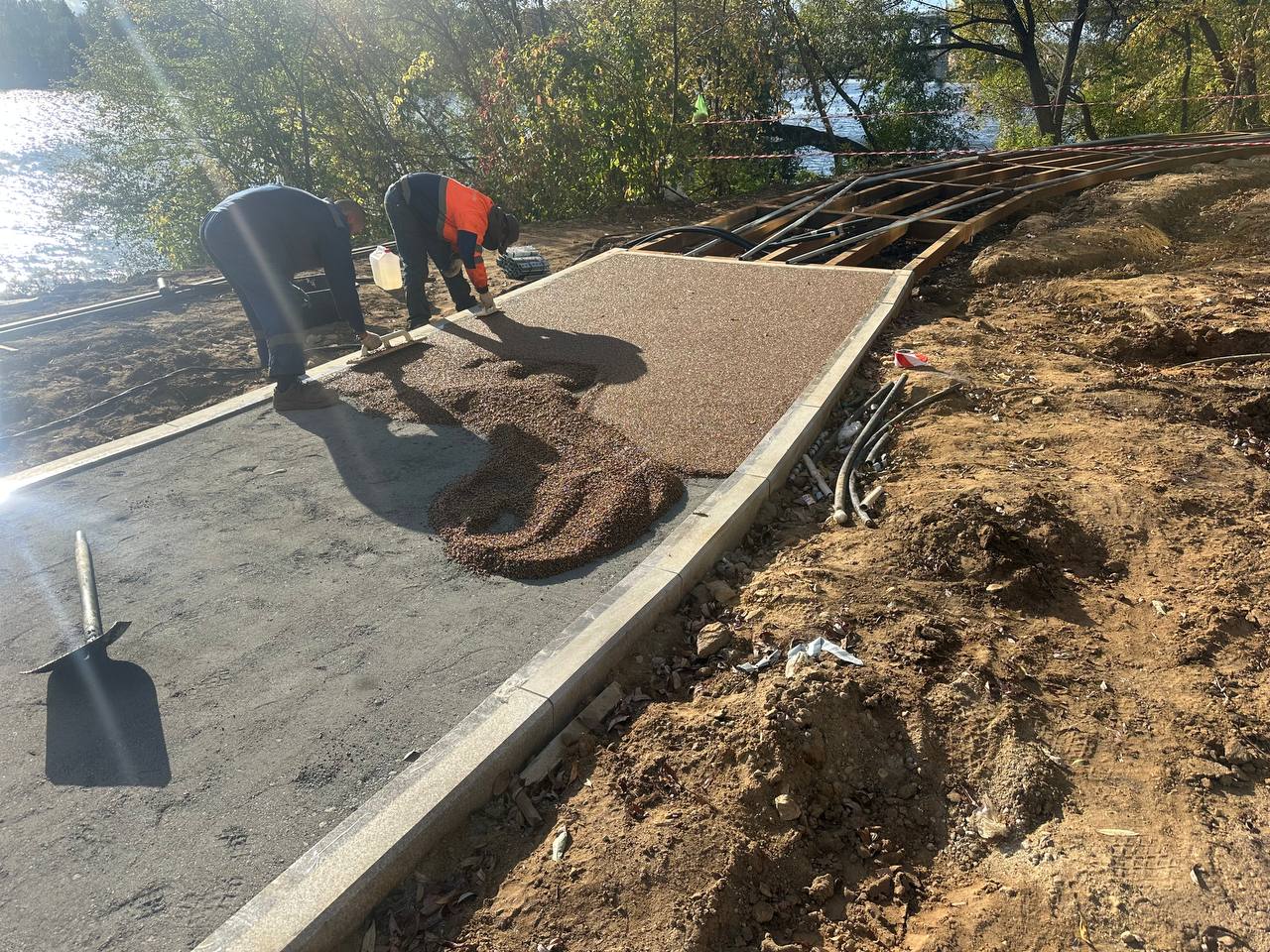 Покрытие из мраморной крошки: виды и технология — фото 3
